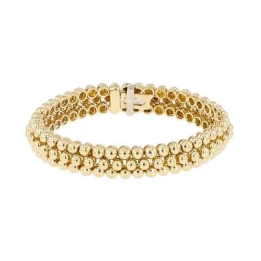 Bouche — Boucheron ‘Grains de Raisin’ Semi-articulated 1990s in Yellow Gold — Jewelry — resale