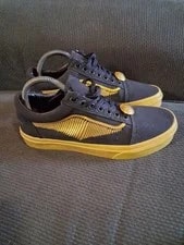 Vans X Harry Potter Golden Snitch Old Skool 721356 Size 7.5 Shoe 3