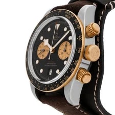 Tudor Black Bay Chronograph Steel Gold Auto 41mm Bund Strap 79363N 2