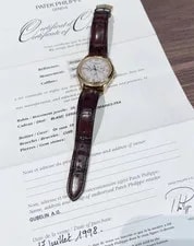 Patek Philippe Annual Calendar 37 Mm Case, Reference: 5035R. 4