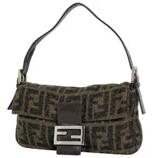 Fendi — Fendi Pattern Mamma Baguette One Fabric 26424 Ladie — Handbag — resale