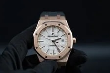 Audemars Piguet Royal Oak White Dial Only - 15400OR 2