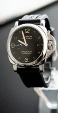 Panerai — Panerai Luminor Marina 1950 3-Day 2017 44mm Blue Seconds Complete PAM01359 — Watch — resale