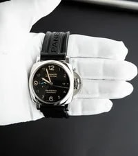 Panerai Luminor Marina 1950 3-Day 2017 44mm Blue Seconds Complete PAM01359 2