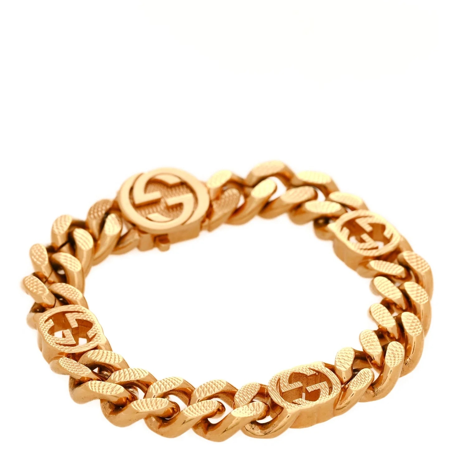 Gucci — Interlocking G Curb Chain S — Jewelry — resale