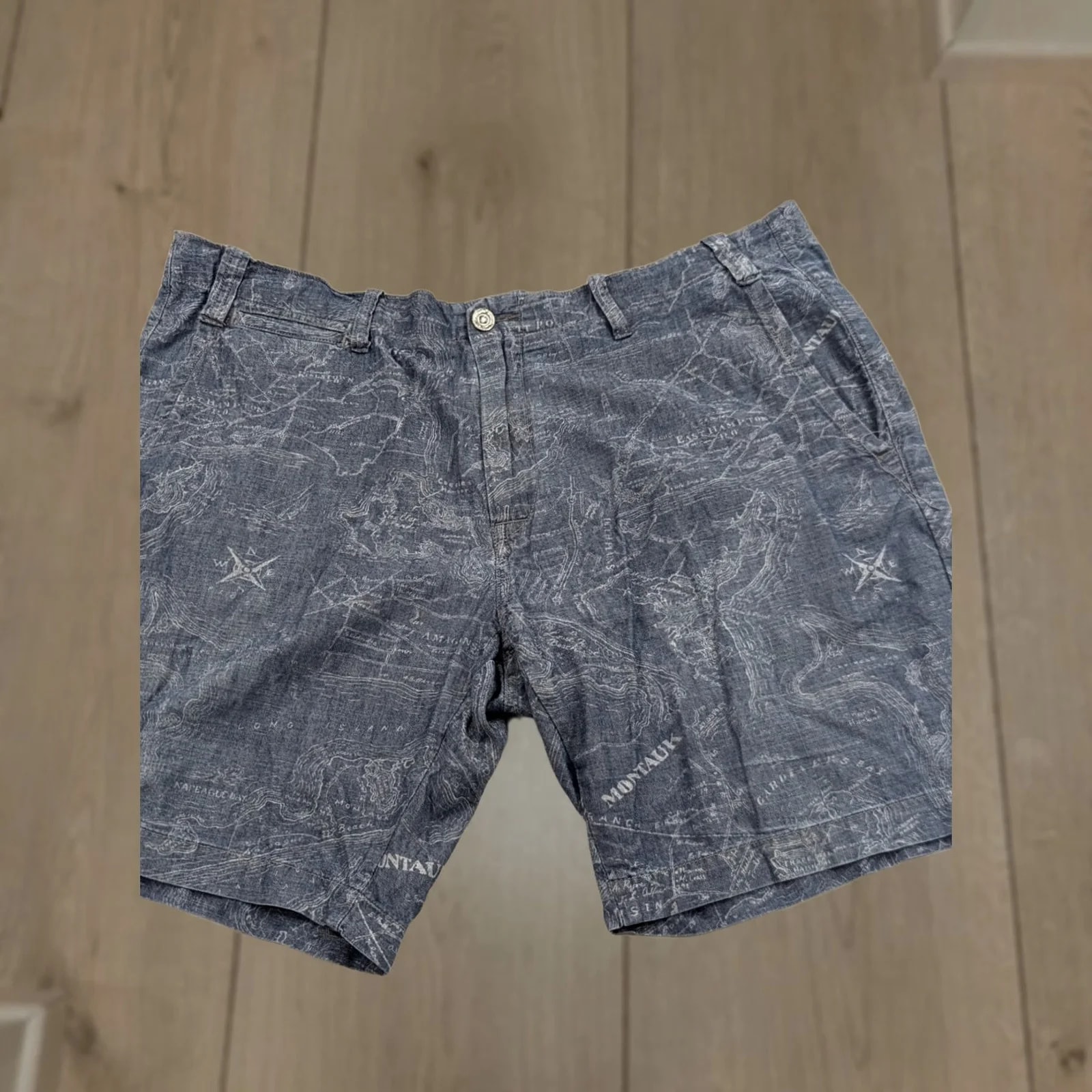 Polo Ralph Lauren — Polo Ralph Lauren Shorts 38 MCH Cotton Blend Flat Front Slash Pocket — streetwear — resale