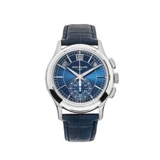 Patek Philippe — Patek Philippe Complications 5905P-001 Platinum Blue Dial Annual Calendar — Watch — resale