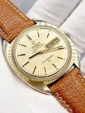 Omega — [N. ] Omega Constellation Automatic Chrono 35mm Day Date Gold Plate — Watch — resale