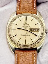[N. ] Omega Constellation Automatic Chrono 35mm Day Date Gold Plate 2