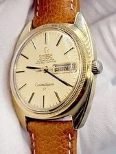 [N. ] Omega Constellation Automatic Chrono 35mm Day Date Gold Plate 4