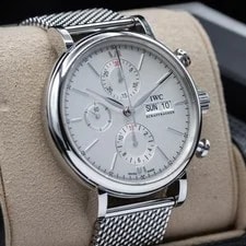 IWC Portofino Day Date Chronograph Automatic Full Set 2021! Ref. IW391028 3