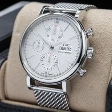 IWC Portofino Day Date Chronograph Automatic Full Set 2021! Ref. IW391028 4