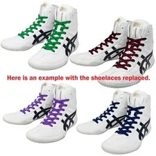Asics — Asics EX - EO Wrestling Boxing Shoes 1083A001 /ppl/slv TWR900 Successor Model — Sneaker — resale