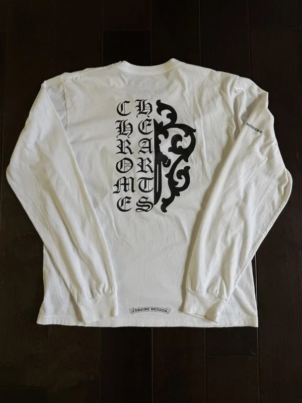 Chrome Hearts — Hearts Dagger Long Sleeve Tee — streetwear — resale
