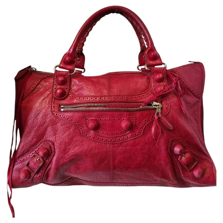 Balenciaga — Balenciaga City Handle Bag With Hardware — Designer Shoe — resale