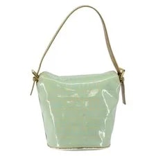 Fendi Mamma Baguette Enamel Peppermint Auth 140635A 2