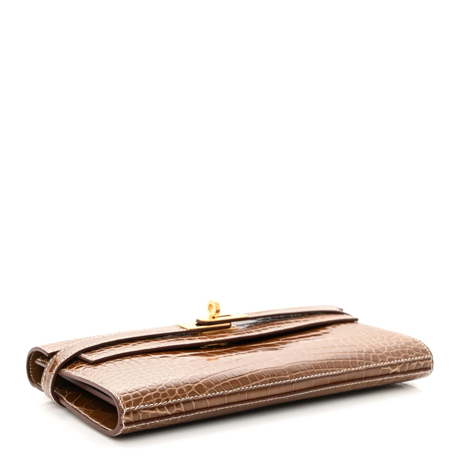 Shiny Kelly Longue Wallet Ficelle 4