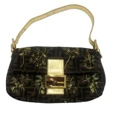 Fendi Mamma Baguette Embroidered Italy 2