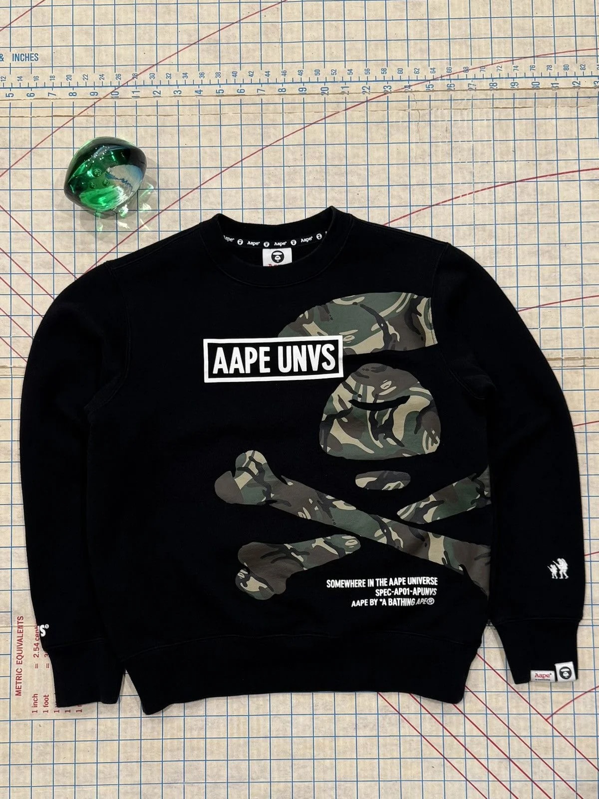 A Bathing Ape — Aape By A Bathing Ape Crewneck Sweater — streetwear — resale