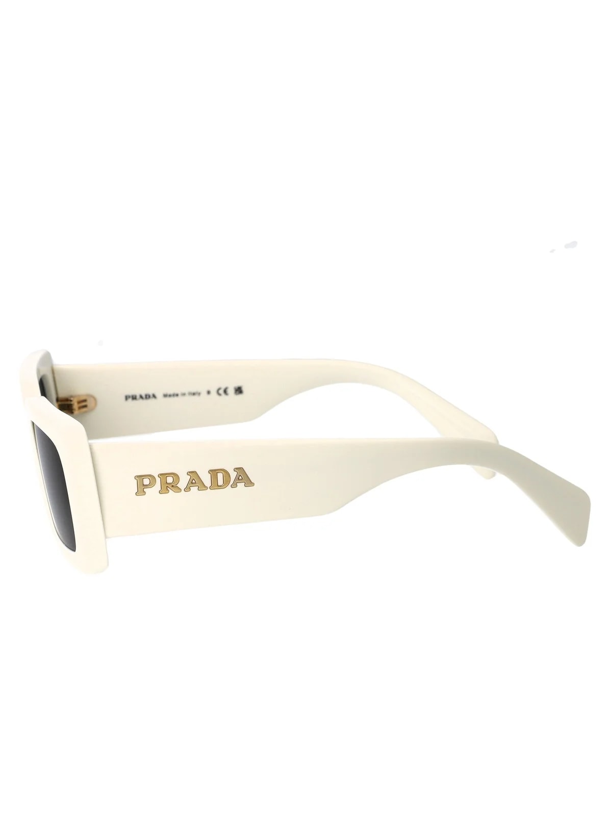 Prada 0pr Talcum Acetate Rectangle Sunglasses — 3