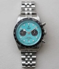 Tudor — Tudor Black Bay Chrono 79360N Turquoise Dial 'Blue Flamingo' — Watch — resale