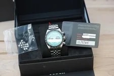 Tudor Black Bay Chrono 79360N Turquoise Dial 'Blue Flamingo' 2