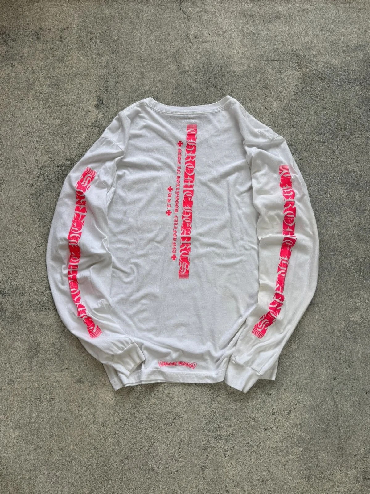 Chrome Hearts — Hearts Made in Hollywood Longsleeve Tshirt — streetwear — resale