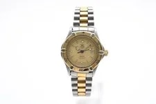 [Good]TAG Heuer 2000 Professional 964.008 Gold Quartz Japan 3