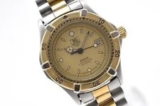 [Good]TAG Heuer 2000 Professional 964.008 Gold Quartz Japan 4