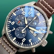 Box Papers 2018 IWC Pilot le Petit Prince Blue Dial - IW377714 43mm 4