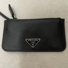 Prada Keyring Attached Key Case Coin Case With Box From Japan 3