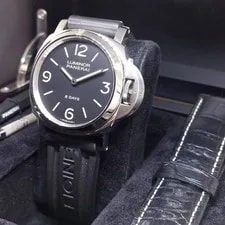 Panerai 44mm Black Dial 8 Days Luminor Base PAM560 PAM00560 (Full Set-2018) 3