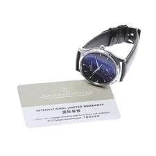 Jaeger-LeCoultre — Jaeger-lecoultre Master Ultra Thin Q1368470/176.8.64.S 39mm SS Black #C17831 — Watch — resale
