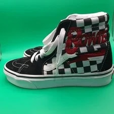 Vans Sk8-Hi David Bowie Checkerboard High Top 2
