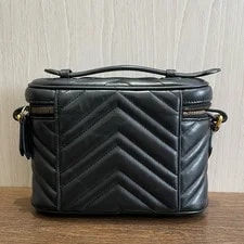Gucci GG Marmont Vanity Case GG Logo Crossbody GHW 2