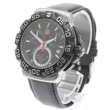 TAG Heuer Formula 1 Chronograph Quartz Black Dial From Japan 2
