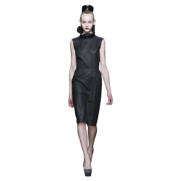 Yves Saint Laurent — New Yves Saint Laurent F/W 2009 Runway Lurex Dress Sz FR38 With Tags — Clothing — resale