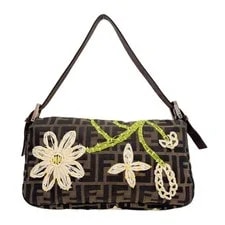Fendi Baguette Embroidered Flowers 2