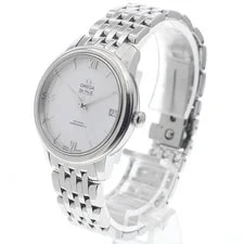 Omega Devil Prestige 424.10.33.20.05.001 White Automatic SS Axial 2