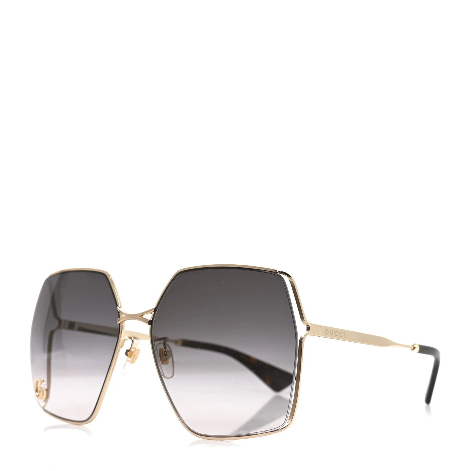 Gucci — Metal Square Frame Sunglasses GG0817S — Accessory — resale