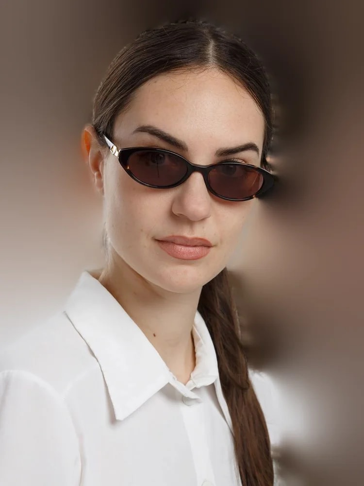 Hickmann — Hickmann Hi9301 Acetate Oval Sunglasses — — Accessory — resale