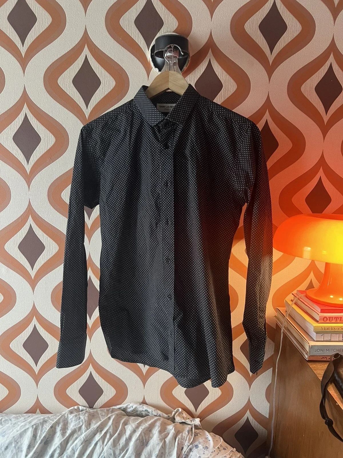Saint Laurent — Saint Laurent Cotton Polka Dot Shirt — streetwear — resale