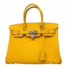 Hermès — Hermes Birkin 30 Ambre Stamp B (2023) Hardware — Handbag — resale