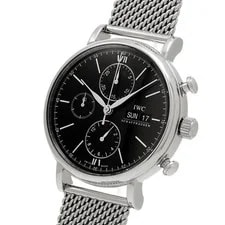 IWC Portofino IW391010 42mm Stainless Steel Black #WW5921 2