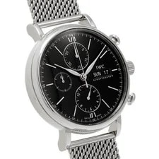 IWC Portofino IW391010 42mm Stainless Steel Black #WW5921 3
