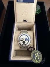 Breitling Chronomat b01 42 ab0134 Silver Dial Steel Full Set W/ Active Warranty 4