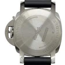Panerai Submersible 42MM PAM00973 Black Stainless Steel Automatic #OK787 2
