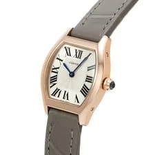 Cartier Tortue Sm W1556360 Silver Case Size 30 X 24 Mm 2