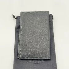 Audemars Piguet Leather Card Case Unused Black From Japan 2