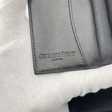 Audemars Piguet Leather Card Case Unused Black From Japan 4
